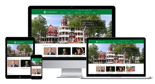 Southern Virginia Launches New, Responsive Website